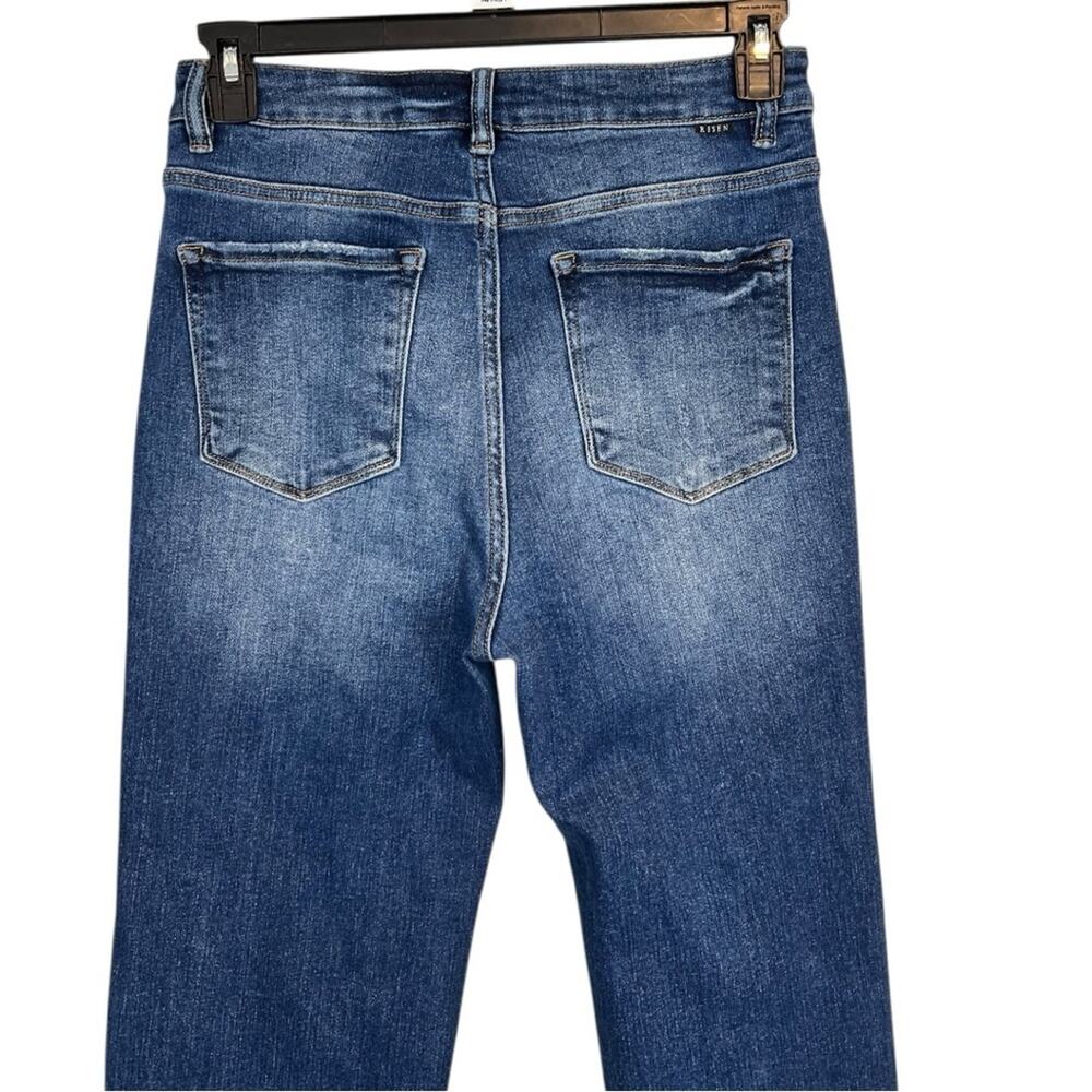Risen Jeans Sz 30 High Rise Straight Slim Flare Ankle Jeans - RDP5711 - Picture 7 of 15